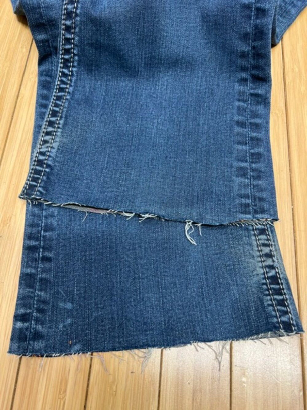 Jazlyn Boot Denim Jean Rock Revival Womens Y2K Embellished Sz 30"x29" (75 - Picture 9 of 13